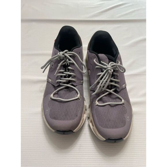 On Cloud Cloudflyer 4 Shark Pearl Sneakers Shoes Women’s Size 10 - Picture 2 of 10